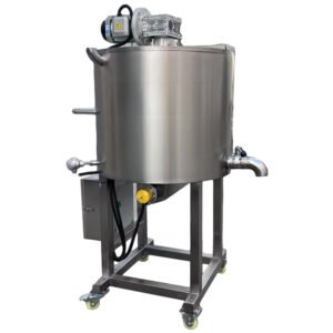 Tanque mantenedor de chocolate de acero inoxidable